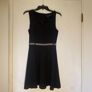 One Clothing Women’s Black Dress Jeweled Belt Size S